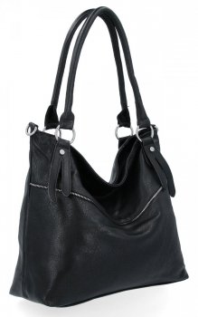 Dámska kabelka shopper bag Herisson čierna 1302B366