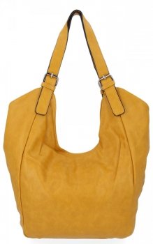 Dámska kabelka shopper bag Hernan horčicová HB0318