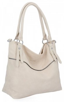Dámska kabelka shopper bag Herisson béžová 1302B366