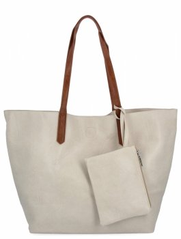 Dámská kabelka shopper bag Herisson béžová H8805