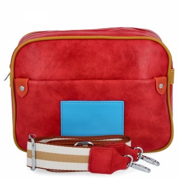  Dámská kabelka listonoška Herisson červená 14A138