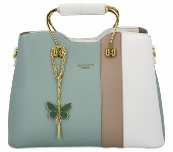 Dámská kabelka kufrík Herisson mätová 27A152