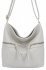 Dámská kabelka listonoška Herisson světle šedá 1052L2096