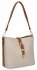 Kožené kabelka listonoška Vittoria Gotti béžová 573
