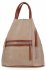 Dámská kabelka batůžek Herisson tmavě béžová 1502H302