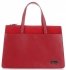Kožené kabelka aktovka Vittoria Gotti červená V8832
