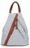 Dámská kabelka batůžek Herisson světle šedá 1502H301