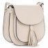 Kožené kabelka listonoška Vittoria Gotti béžová 1322