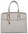 Dámská kabelka kufřík Herisson světle šedá 26H5505