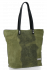 Kožené kabelka shopper bag Vittoria Gotti zelená V2380