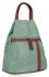 Dámská kabelka batůžek Herisson světle zelená 1402B321