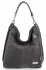 Kožené kabelka univerzální Vittoria Gotti šedá VG42