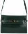 Elegantní dámská kabelka přes rameno od firmy Herisson 17R506 v lahvově zelené barvě