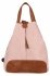 Dámská kabelka batůžek Herisson pudrová růžová 1402B322