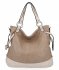 Dámská kabelka univerzální Hernan tmavě béžová HB982