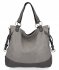 Dámská kabelka univerzální Hernan světle šedá HB982