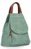 Dámská kabelka batůžek Herisson světle zelená 1552L2043