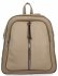 Dámská kabelka batůžek Hernan tmavě béžová HB0407