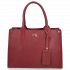 Kožené kabelka kufřík Vittoria Gotti bordová V554050