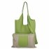 Kožené kabelka shopper bag Vittoria Gotti zelená 165