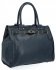 Dámská kabelka kufřík Hernan tmavě modrá HB0248