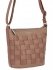 Dámská kabelka listonoška David Jones špinavá růžová 6645-2