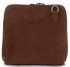 Kožené kabelka listonoška Vittoria Gotti hnědá V6A