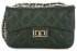 Kožené kabelka listonoška Genuine Leather lahvově zelená KST6