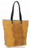 Kožené kabelka shopper bag Vittoria Gotti hořčicová V2380