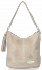 Kožené kabelka Vittoria Gotti světle béžová V101