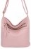 Dámská kabelka listonoška Herisson pudrová růžová 1052L2073