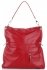 Kožené kabelka shopper bag Vera Pelle červená 25