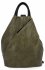 Dámská kabelka batůžek Hernan zelená HB0137-1