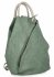Dámská kabelka batůžek Hernan světle zelená HB0137-1