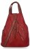Dámská kabelka batůžek Herisson bordová 1452H2023-47