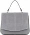 Bőr táska levéltáska Vittoria Gotti világosszürke V3235