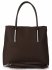 Bőr táska univerzális Vittoria Gotti csokoládé VS3