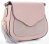 Bőr táska levéltáska Vittoria Gotti púderrózsaszín V5703