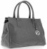 Bőr táska kuffer Vittoria Gotti szürke V1597FM
