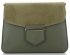 Bőr táska levéltáska Vittoria Gotti zöld V71012