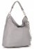 Bőr táska shopper bag Vittoria Gotti világosszürke V8047