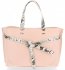 Bőr táska shopper bag Vittoria Gotti púderrózsaszín V5635