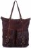 Bőr táska shopper bag Vittoria Gotti barna V3650