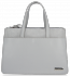 Bőr táska aktatáska Vittoria Gotti világosszürke V8832