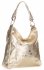 Bőr táska shopper bag Vittoria Gotti arany V23