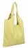 Bőr táska shopper bag Vittoria Gotti lime 165