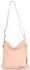 Bőr táska levéltáska Vittoria Gotti púderrózsaszín V8555