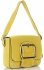 Bőr táska levéltáska Vittoria Gotti sárga V5210