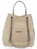 Bőr táska univerzális Vittoria Gotti bézs B12