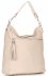 Bőr táska shopper bag Genuine Leather bézs 1326